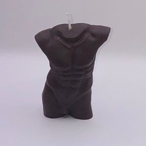 Black guy body candle